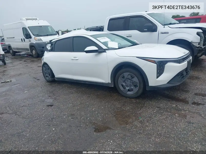2026 Kia K4 Lx VIN: 3KPFT4DE2TE343676 Lot: 45582893