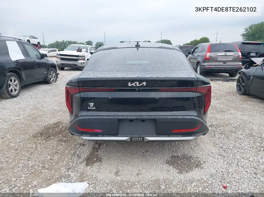 2026 Kia K4 Lxs VIN: 3KPFT4DE8TE262102 Lot: 45597634