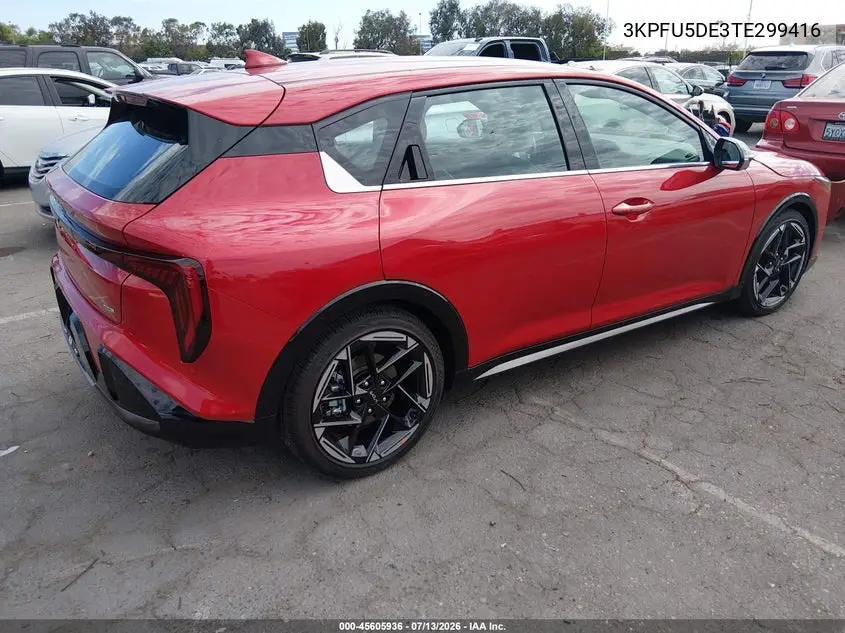 2026 Kia K4 Gt-Line VIN: 3KPFU5DE3TE299416 Lot: 45605936
