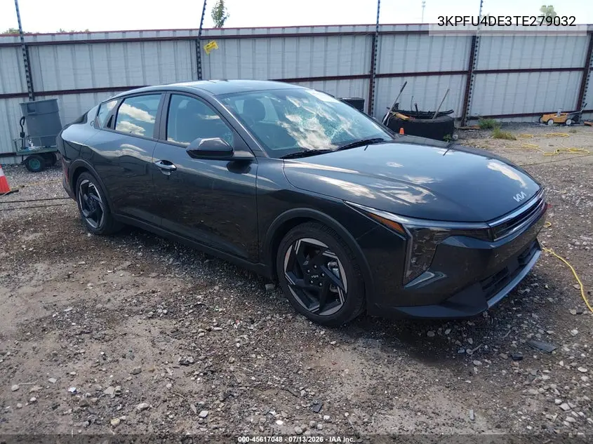 2026 Kia K4 Ex VIN: 3KPFU4DE3TE279032 Lot: 45617048