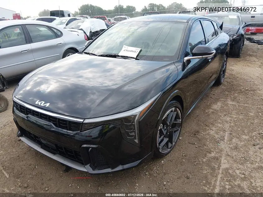 2026 Kia K4 Gt-Line VIN: 3KPFW4DE0TE346972 Lot: 45660602