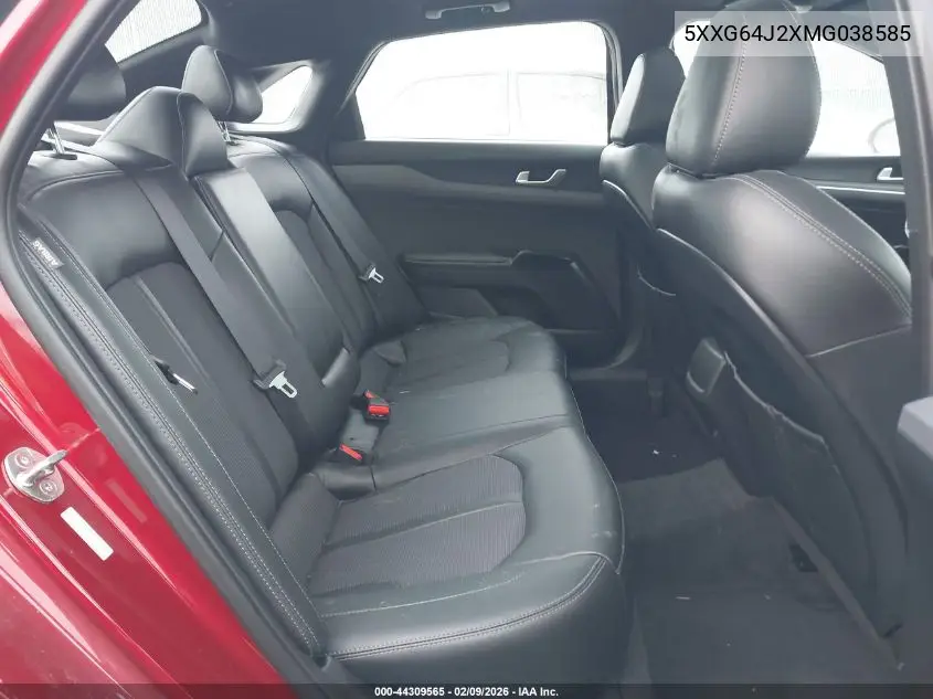 2021 Kia K5 Gt Line VIN: 5XXG64J27MG007987 Lot: 44309565