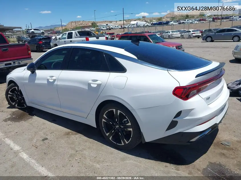 2021 Kia K5 Gt-Line VIN: 5XXG64J28MG076686 Lot: 45221352