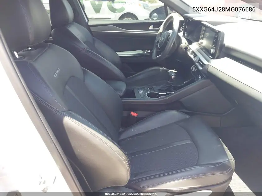 2021 Kia K5 Gt-Line VIN: 5XXG64J28MG076686 Lot: 45221352