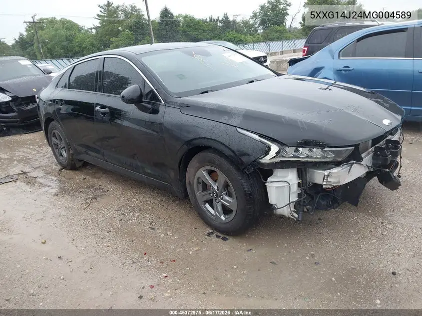 2021 Kia K5 Lxs VIN: 5XXG14J24MG004589 Lot: 45372975