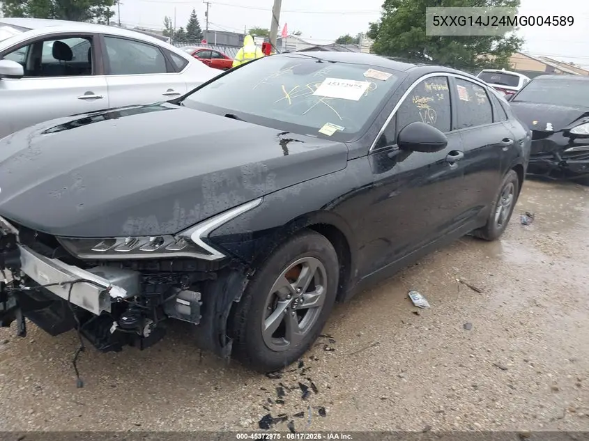 2021 Kia K5 Lxs VIN: 5XXG14J24MG004589 Lot: 45372975