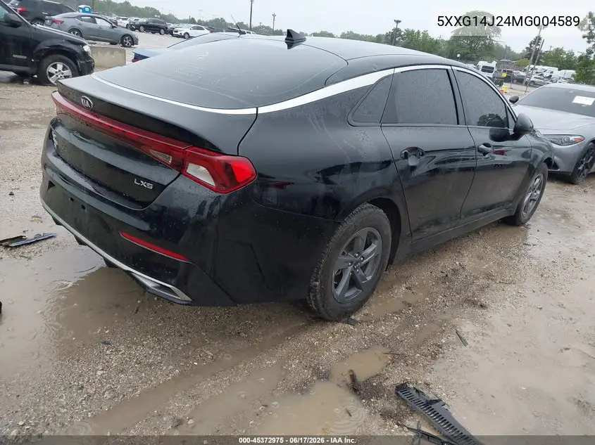2021 Kia K5 Lxs VIN: 5XXG14J24MG004589 Lot: 45372975
