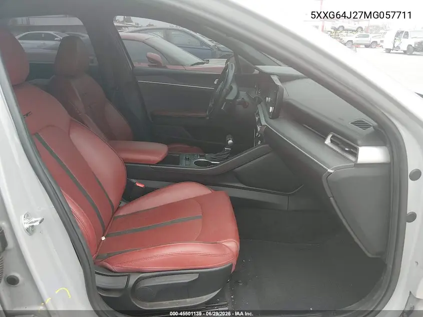 2021 Kia K5 Gt-Line VIN: 5XXG64J27MG057711 Lot: 45501139