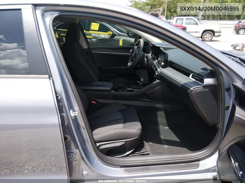 2021 Kia K5 Lxs VIN: 5XXG14J20MG046595 Lot: 45588353