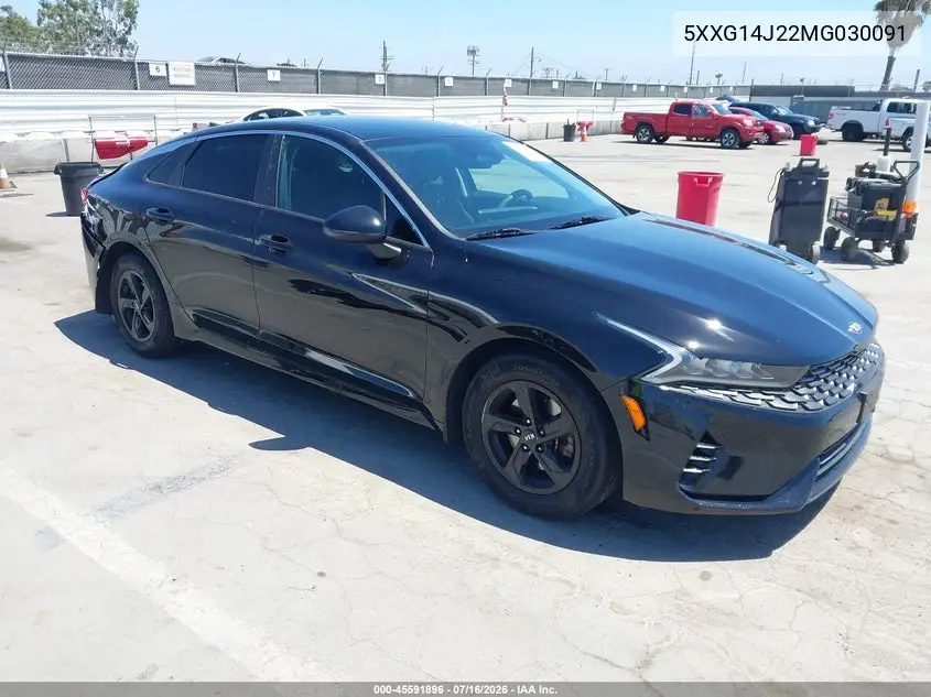 2021 Kia K5 Lxs VIN: 5XXG14J22MG030091 Lot: 45591896