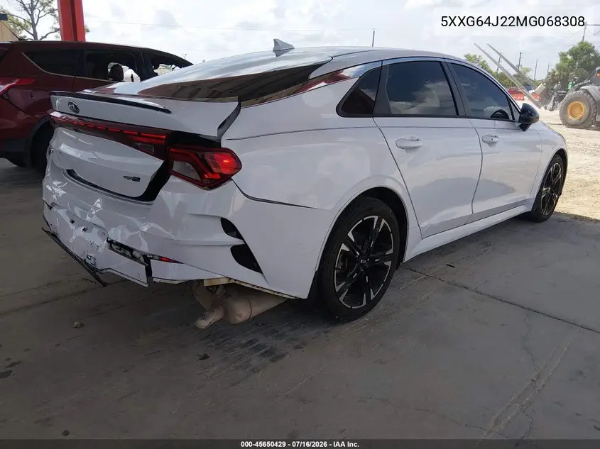 2021 Kia K5 Gt-Line VIN: 5XXG64J22MG068308 Lot: 45650429