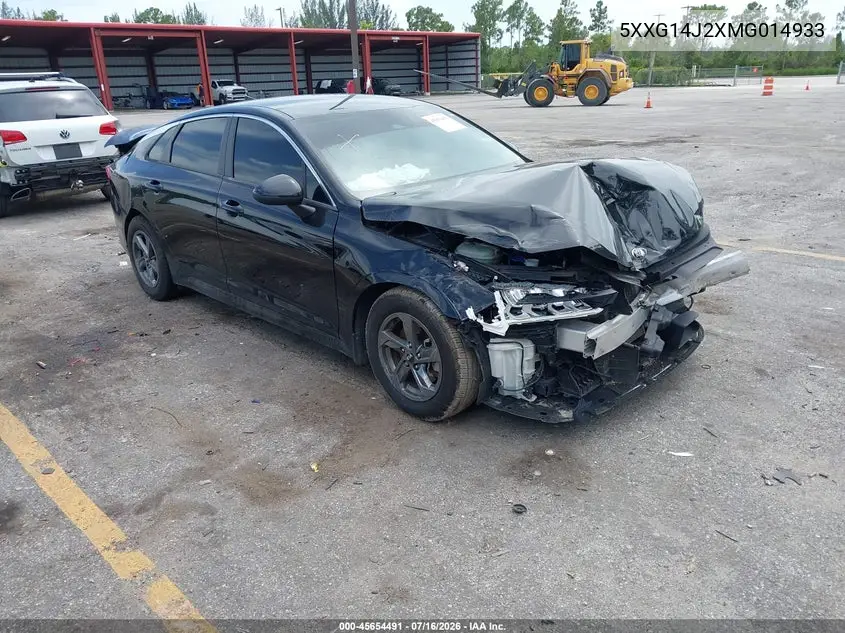 2021 Kia K5 Lxs VIN: 5XXG14J2XMG014933 Lot: 45654491
