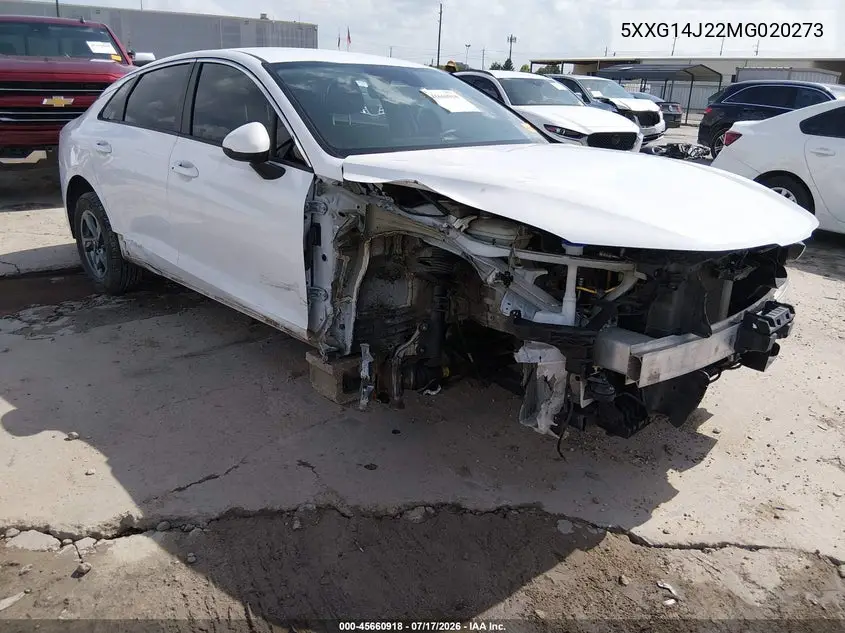 2021 Kia K5 Lxs VIN: 5XXG14J22MG020273 Lot: 45660918