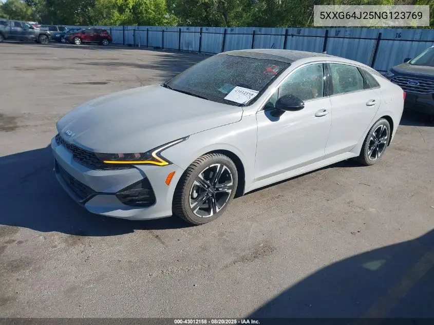 5XXG64J25NG123769 2022 Kia K5 Gt-Line