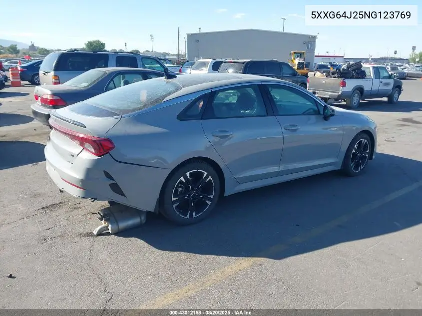5XXG64J25NG123769 2022 Kia K5 Gt-Line