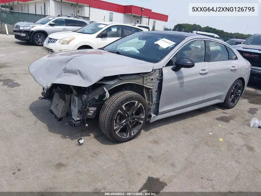 2022 Kia K5 Gt-Line VIN: 5XXG64J2XNG126795 Lot: 45340523