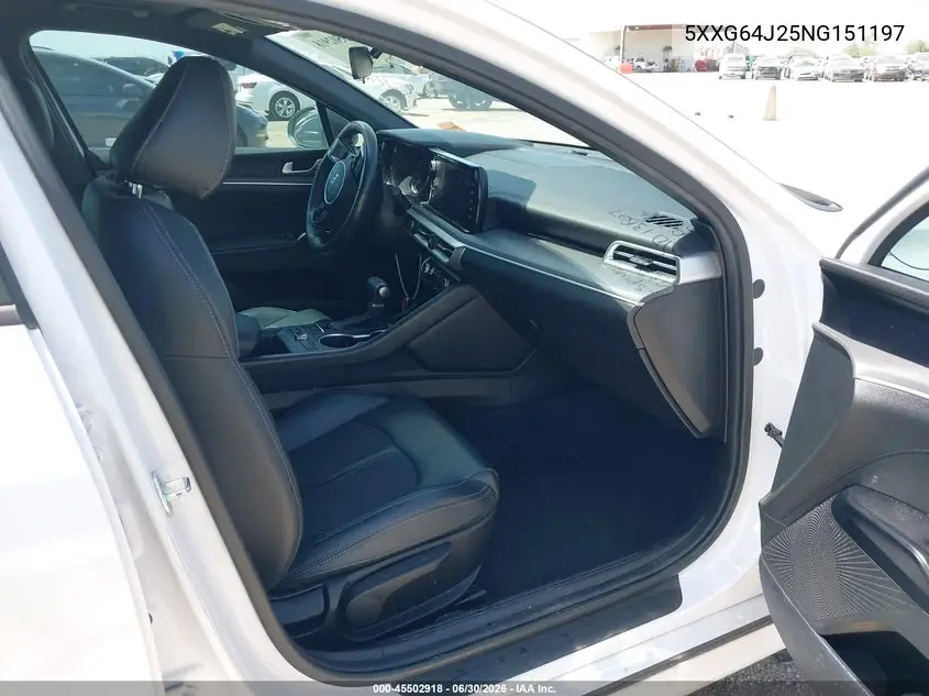 2022 Kia K5 Gt-Line VIN: 5XXG64J25NG151197 Lot: 45502918