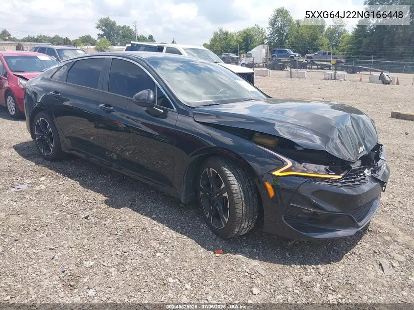 2022 Kia K5 Gt-Line VIN: 5XXG64J22NG166448 Lot: 45525525