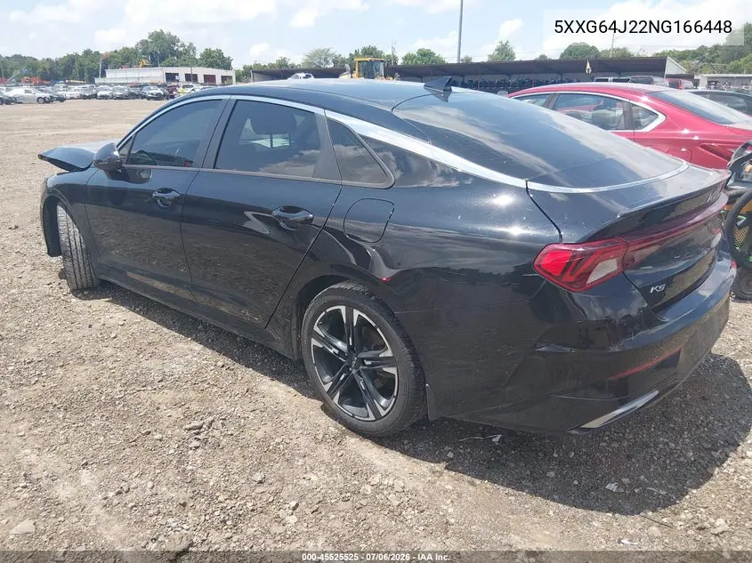 2022 Kia K5 Gt-Line VIN: 5XXG64J22NG166448 Lot: 45525525