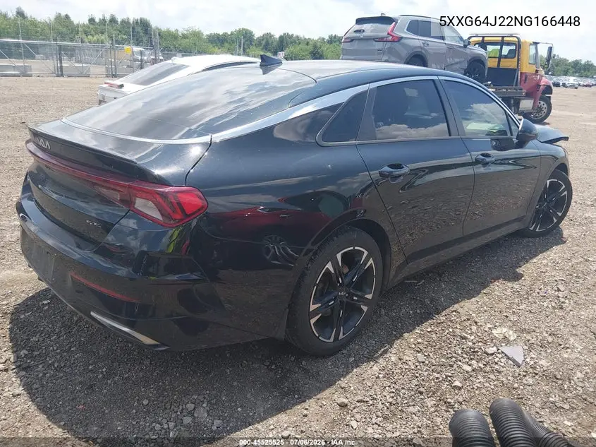 2022 Kia K5 Gt-Line VIN: 5XXG64J22NG166448 Lot: 45525525