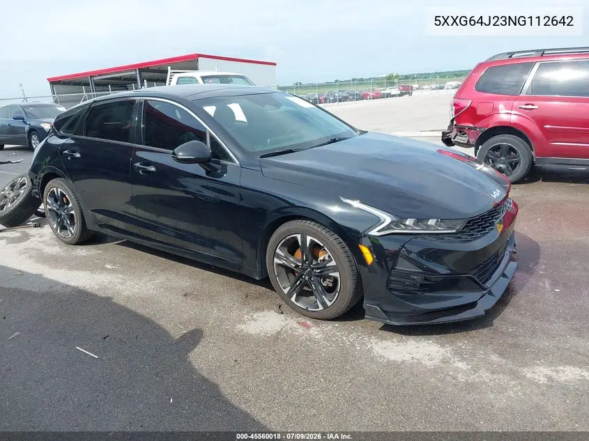 2022 Kia K5 Gt-Line VIN: 5XXG64J23NG112642 Lot: 45560018
