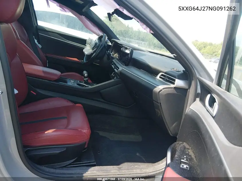 2022 Kia K5 Gt-Line VIN: 5XXG64J27NG091262 Lot: 45571568