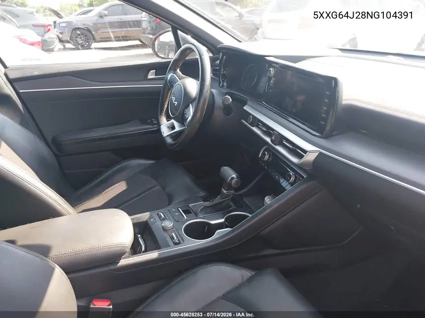 2022 Kia K5 Gt-Line VIN: 5XXG64J28NG104391 Lot: 45628253