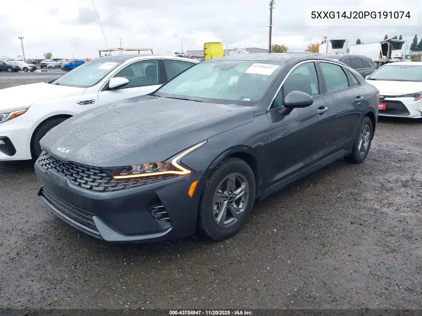 5XXG14J20PG191074 2023 Kia K5 Lxs