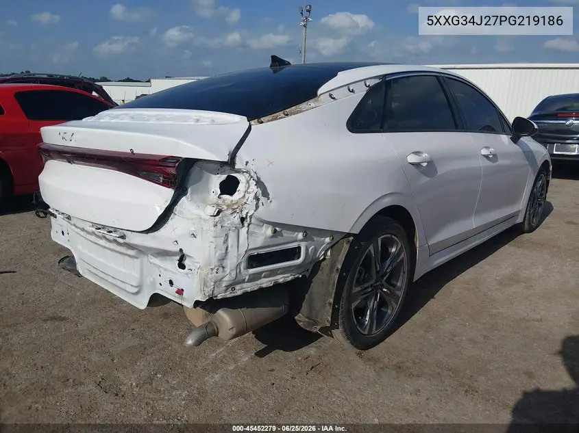 2023 Kia K5 Ex VIN: 5XXG34J27PG219186 Lot: 45452279
