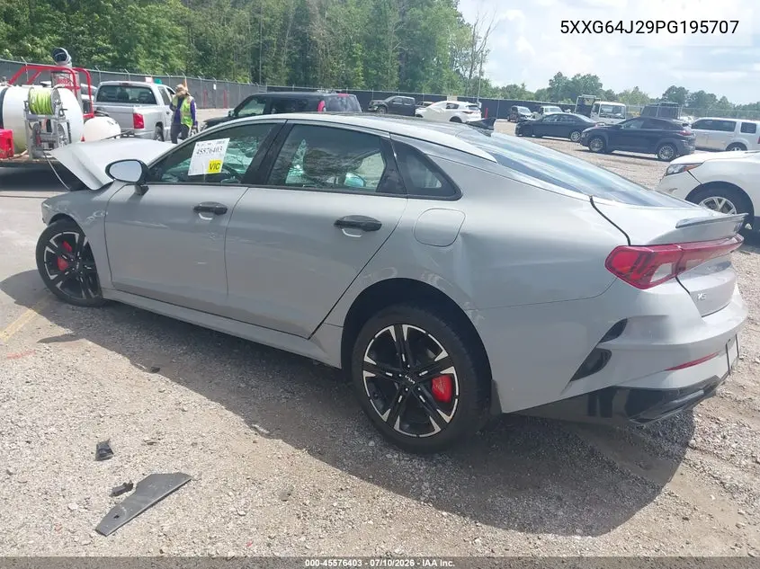 2023 Kia K5 Gt-Line VIN: 5XXG64J29PG195707 Lot: 45576403