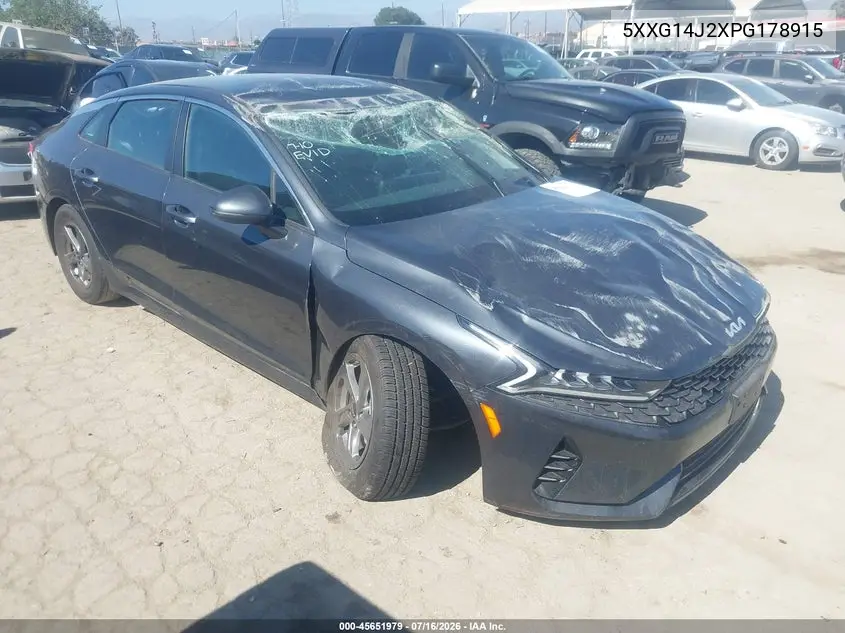 2023 Kia K5 Lxs VIN: 5XXG14J2XPG178915 Lot: 45651979