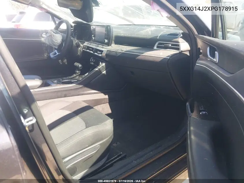 2023 Kia K5 Lxs VIN: 5XXG14J2XPG178915 Lot: 45651979