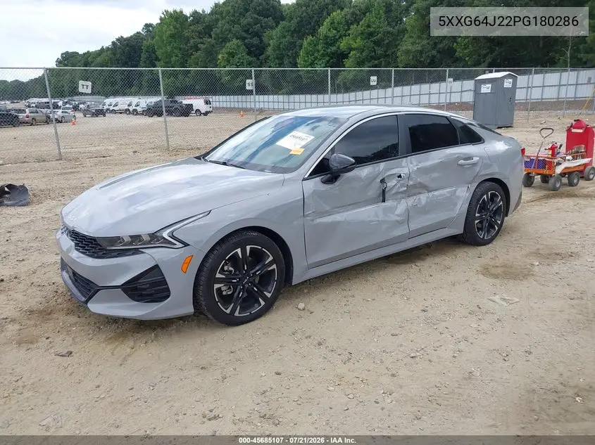 2023 Kia K5 Gt-Line VIN: 5XXG64J22PG180286 Lot: 45685107
