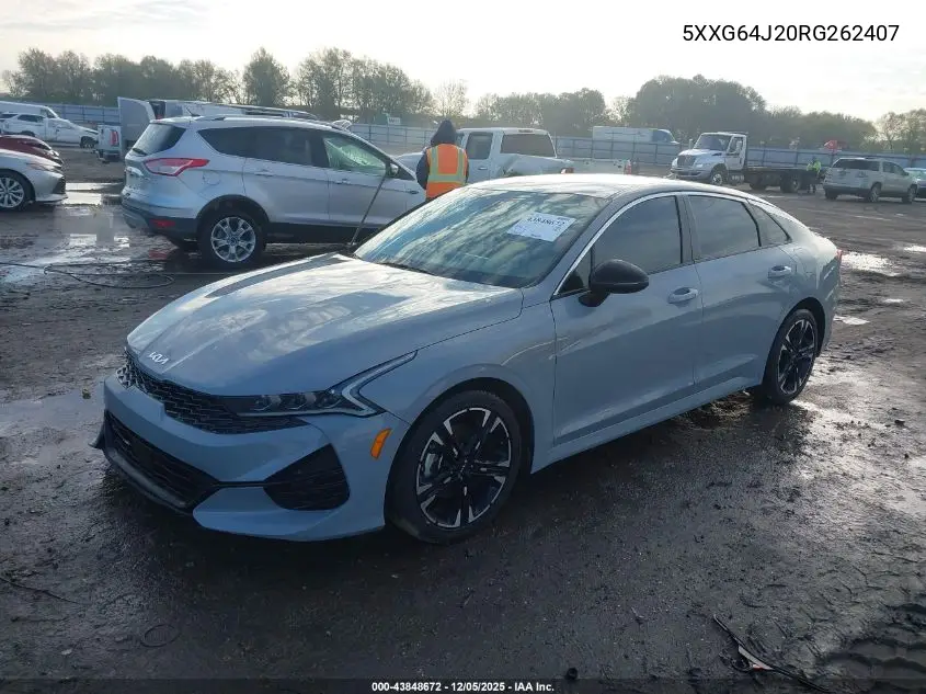 5XXG64J20RG262407 2024 Kia K5 Gt-Line
