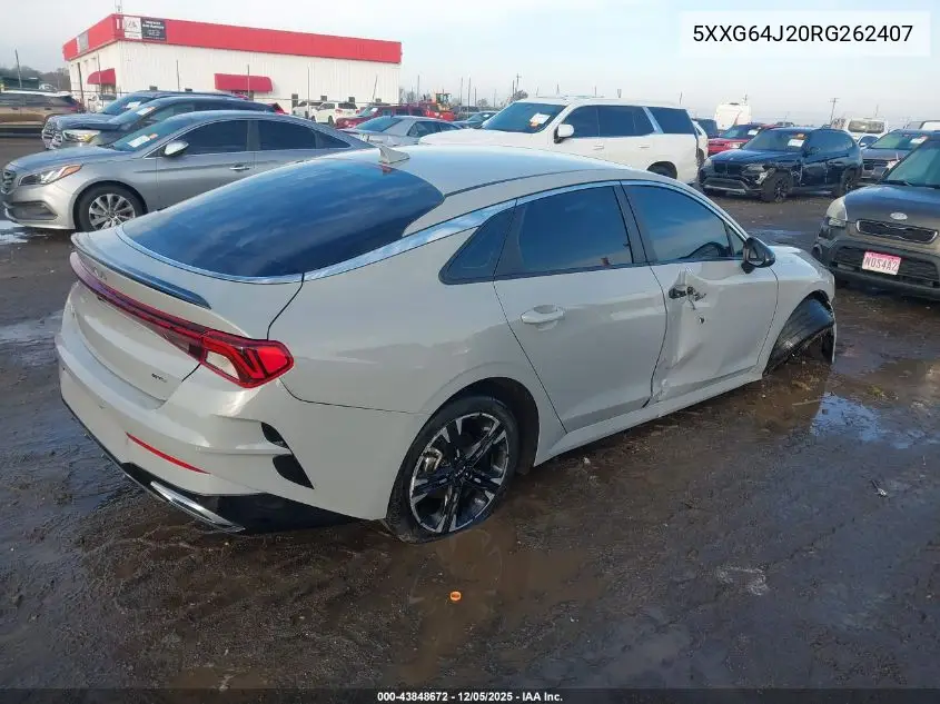 5XXG64J20RG262407 2024 Kia K5 Gt-Line