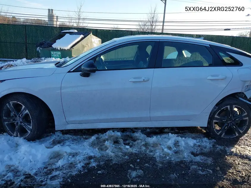 5XXG64J2XRG252760 2024 Kia K5 Gt-Line