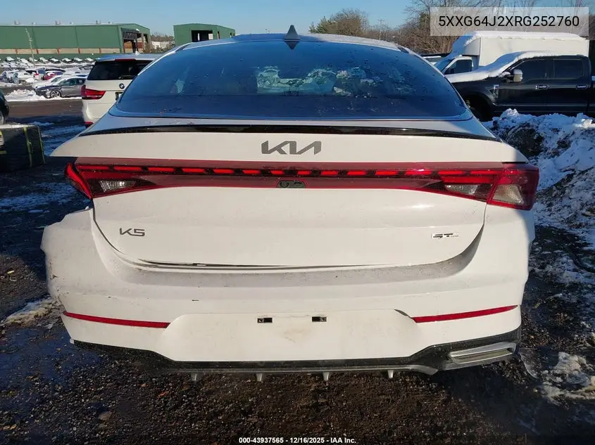 5XXG64J2XRG252760 2024 Kia K5 Gt-Line