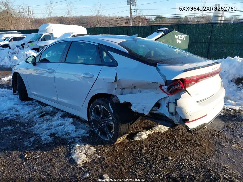 5XXG64J2XRG252760 2024 Kia K5 Gt-Line