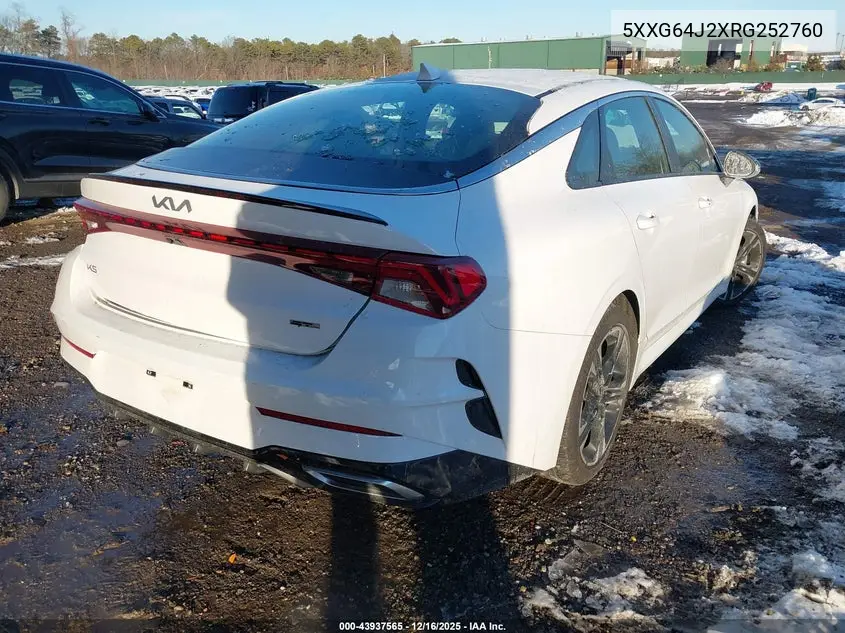 5XXG64J2XRG252760 2024 Kia K5 Gt-Line