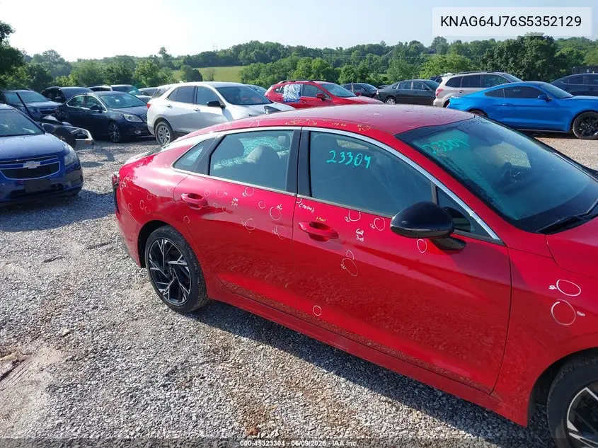 2025 Kia K5 Gt-Line VIN: KNAG64J76S5352129 Lot: 45323304