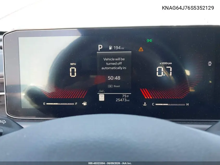2025 Kia K5 Gt-Line VIN: KNAG64J76S5352129 Lot: 45323304