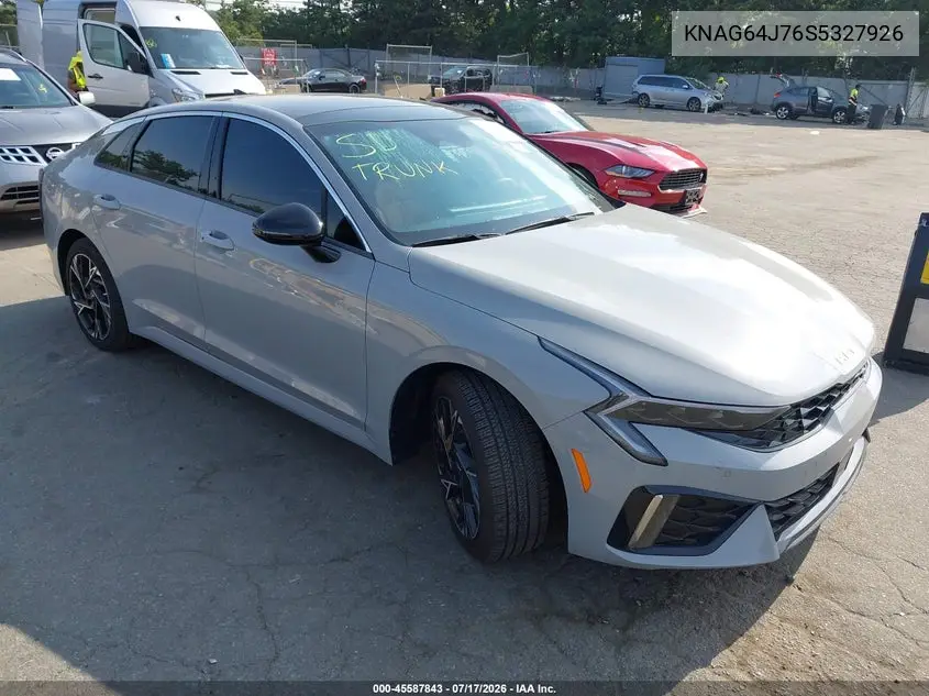 2025 Kia K5 Gt-Line VIN: KNAG64J76S5327926 Lot: 45587843