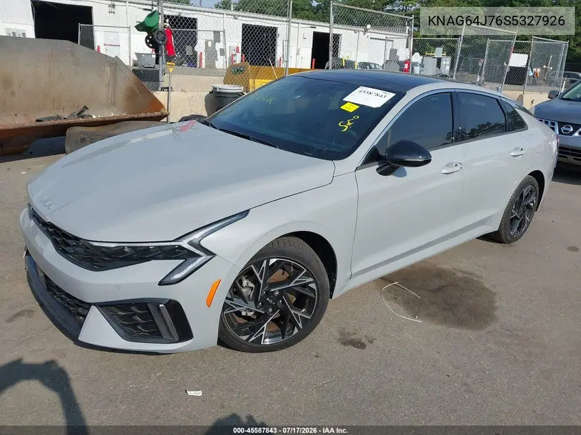 2025 Kia K5 Gt-Line VIN: KNAG64J76S5327926 Lot: 45587843