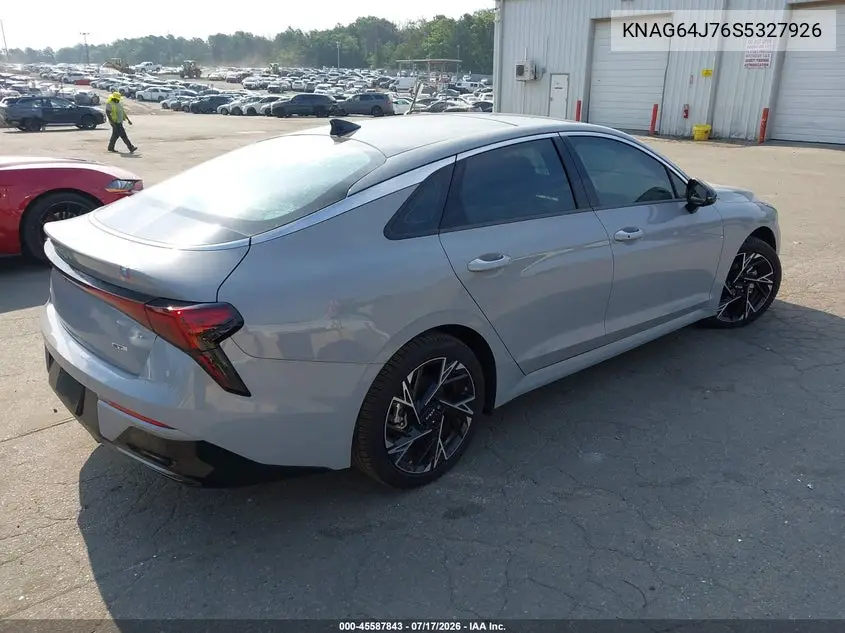 2025 Kia K5 Gt-Line VIN: KNAG64J76S5327926 Lot: 45587843