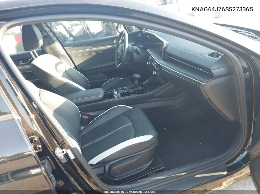 2025 Kia K5 Gt-Line VIN: KNAG64J76S5273365 Lot: 45609876
