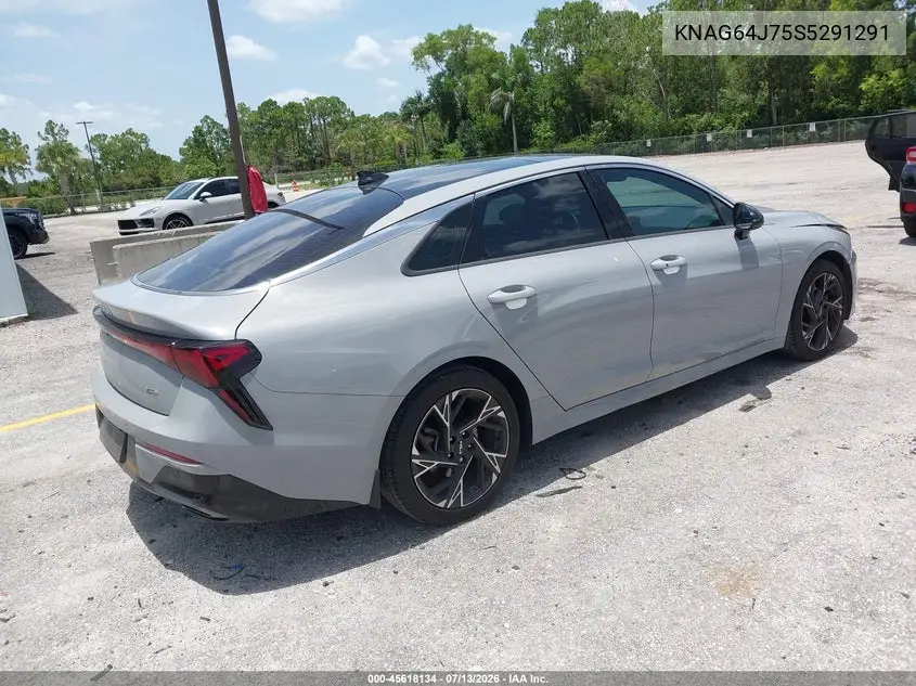 2025 Kia K5 Gt-Line VIN: KNAG64J75S5291291 Lot: 45618134