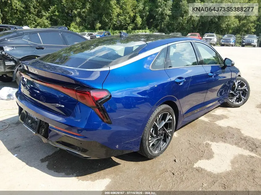2025 Kia K5 Gt-Line VIN: KNAG64J73S5388277 Lot: 45626167