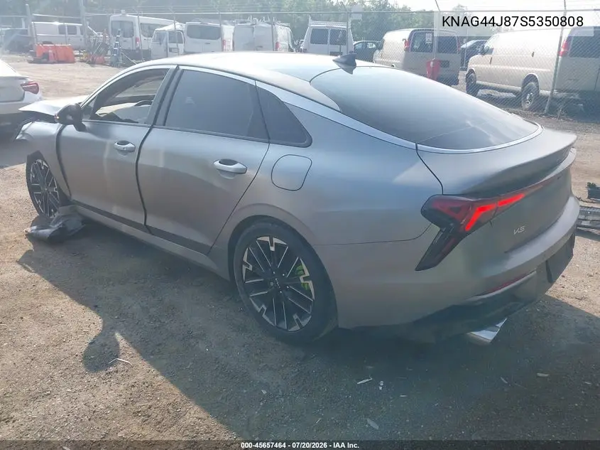 2025 Kia K5 Gt VIN: KNAG44J87S5350808 Lot: 45657464