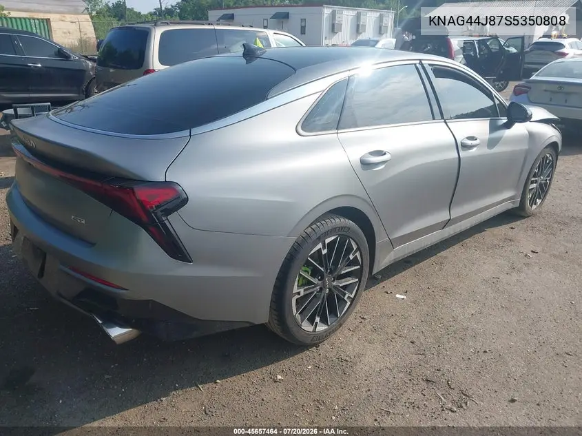 2025 Kia K5 Gt VIN: KNAG44J87S5350808 Lot: 45657464
