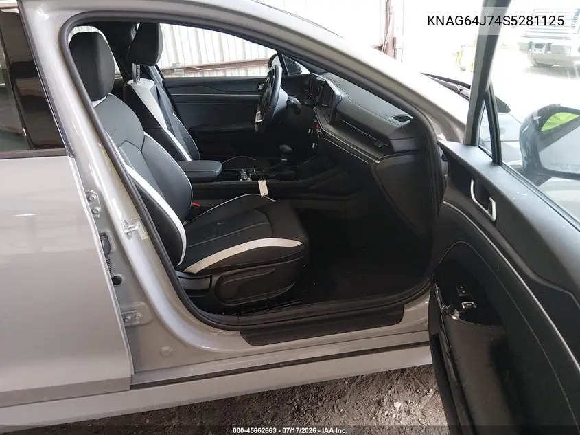 2025 Kia K5 Gt-Line VIN: KNAG64J74S5281125 Lot: 45662663